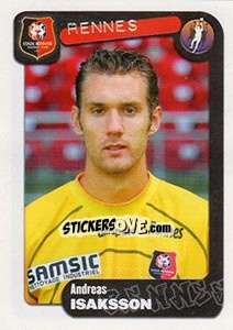 Sticker Andreas Isaksson - FOOT 2004-2005 - Panini