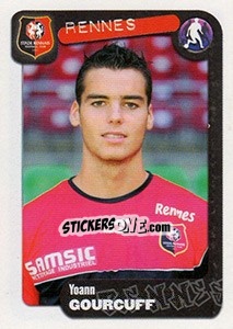 Sticker Yoann Gourcuff - FOOT 2004-2005 - Panini