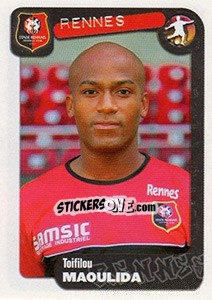 Sticker Toifilou Maoulida - FOOT 2004-2005 n. 318 - Panini