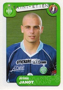 Figurina Jérémie Janot - FOOT 2004-2005 - Panini