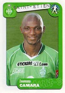 Sticker Zoumana Camara - FOOT 2004-2005 n. 326 - Panini