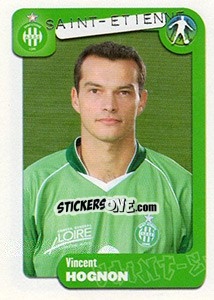 Figurina Vincent Hognon - FOOT 2004-2005 - Panini