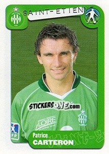 Sticker Patrice Carteron - FOOT 2004-2005 - Panini