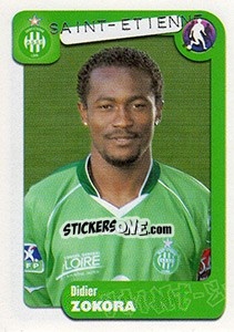 Sticker Didier Zokora - FOOT 2004-2005 n. 333 - Panini