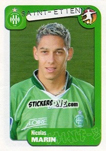 Sticker Nicolas Marin - FOOT 2004-2005 n. 337 - Panini