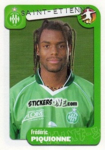 Sticker Frédéric Piquionne - FOOT 2004-2005 n. 338 - Panini