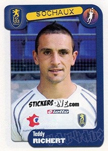 Sticker Teddy Richert - FOOT 2004-2005 n. 345 - Panini