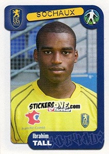 Sticker IbrahimTall - FOOT 2004-2005 - Panini