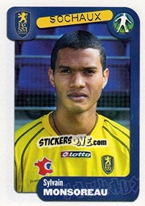Sticker Sylvain Monsoreau - FOOT 2004-2005 n. 348 - Panini