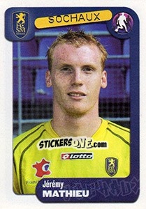 Figurina Jérémy Mathieu - FOOT 2004-2005 - Panini