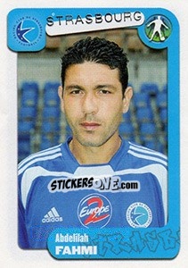 Sticker Abdelilah Fahmi - FOOT 2004-2005 - Panini