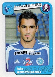 Cromo Yacine Abdessadki - FOOT 2004-2005 - Panini