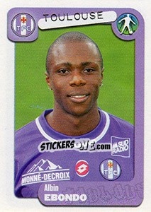 Figurina Albin Ebondo - FOOT 2004-2005 n. 387 - Panini