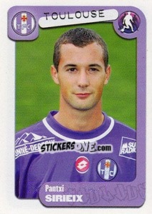 Sticker Pantxi Sirieix - FOOT 2004-2005 - Panini