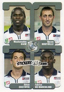 Figurina Diaw / Boutoille / Custovic / Do Marcolino - FOOT 2004-2005 - Panini