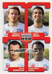 Cromo Norbert / Obbadi / Bedrossian / Kasso - FOOT 2004-2005 - Panini