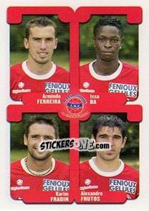 Sticker Ferreira / Ba / Fradin / Frutos - FOOT 2004-2005 n. 415 - Panini