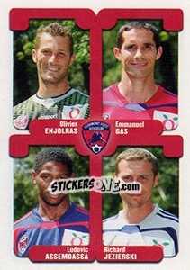 Figurina Enjolras / Gas / Assemoassa / Jezierski - FOOT 2004-2005 n. 418 - Panini
