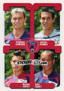Sticker Samson / Perbet / Poyet / Tabet - FOOT 2004-2005 - Panini