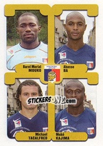 Sticker Mouko / Ba / Tacalfred / Kajima - FOOT 2004-2005 - Panini