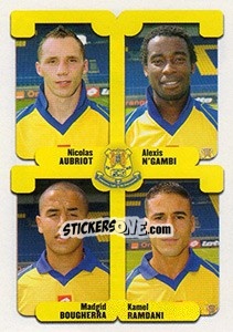 Sticker Aubriot / N'Gambi / Bougherra / Ramdani