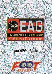 Sticker Ecusson - FOOT 2004-2005 n. 437 - Panini