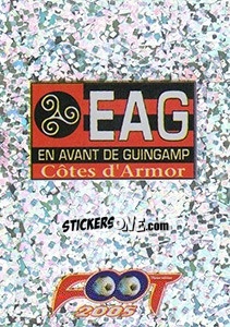 Sticker Ecusson - FOOT 2004-2005 - Panini