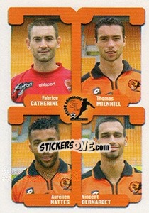 Cromo Catherine / Mienniel / Nattes / Bernardet - FOOT 2004-2005 - Panini