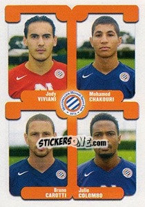 Sticker Viviani / Chakouri / Carotti / Colombo - FOOT 2004-2005 n. 458 - Panini