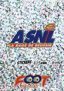 Sticker Ecusson - FOOT 2004-2005 - Panini