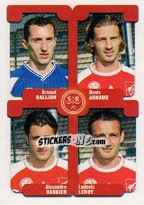 Cromo Balijon / Arnaud / Barbier / Leroy - FOOT 2004-2005 - Panini