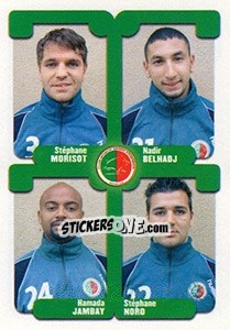 Sticker Morisot / Belhadj / Jambay / Noro - FOOT 2004-2005 - Panini