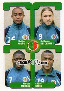 Sticker Abdou / Deshamps / Mokake / Sabin