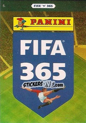 Sticker FIFA 365 - FIFA 365: 2015-2016. Adrenalyn XL n. 5 - Panini