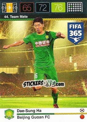 Sticker Dae-Sung Ha - FIFA 365: 2015-2016. Adrenalyn XL n. 44 - Panini
