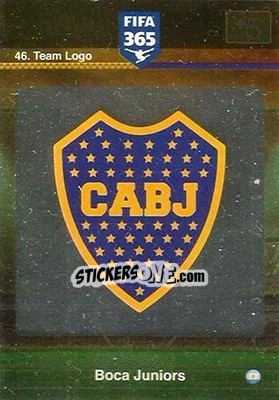 Sticker Team Logo - FIFA 365: 2015-2016. Adrenalyn XL n. 46 - Panini