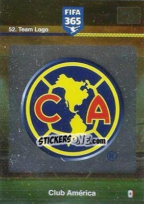 Sticker Team Logo - FIFA 365: 2015-2016. Adrenalyn XL n. 52 - Panini