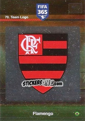 Sticker Team Logo - FIFA 365: 2015-2016. Adrenalyn XL n. 70 - Panini