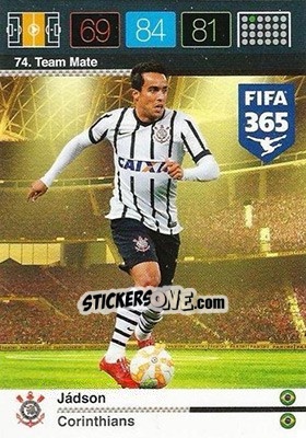 Sticker Jádson - FIFA 365: 2015-2016. Adrenalyn XL - Panini