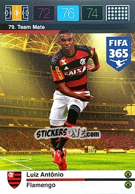 Sticker Luiz Antônio - FIFA 365: 2015-2016. Adrenalyn XL - Panini