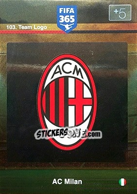 Sticker Team Logo - FIFA 365: 2015-2016. Adrenalyn XL n. 103 - Panini
