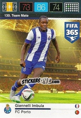 Sticker Giannelli Imbula - FIFA 365: 2015-2016. Adrenalyn XL n. 130 - Panini