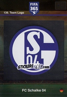 Sticker Team Logo - FIFA 365: 2015-2016. Adrenalyn XL n. 139 - Panini