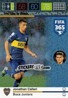 Sticker Jonathan Calleri - FIFA 365: 2015-2016. Adrenalyn XL n. 174 - Panini