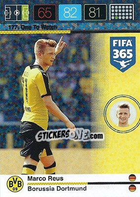 Figurina Marco Reus - FIFA 365: 2015-2016. Adrenalyn XL - Panini