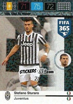 Cromo Stefano Sturaro - FIFA 365: 2015-2016. Adrenalyn XL - Panini