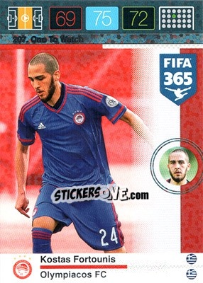 Sticker Kostas Fortounis - FIFA 365: 2015-2016. Adrenalyn XL - Panini