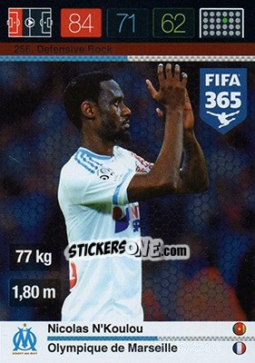 Cromo Nicolas N'Koulou - FIFA 365: 2015-2016. Adrenalyn XL - Panini