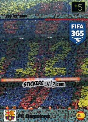 Sticker Fans - FIFA 365: 2015-2016. Adrenalyn XL n. 299 - Panini