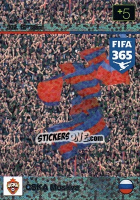 Sticker Fans - FIFA 365: 2015-2016. Adrenalyn XL n. 302 - Panini